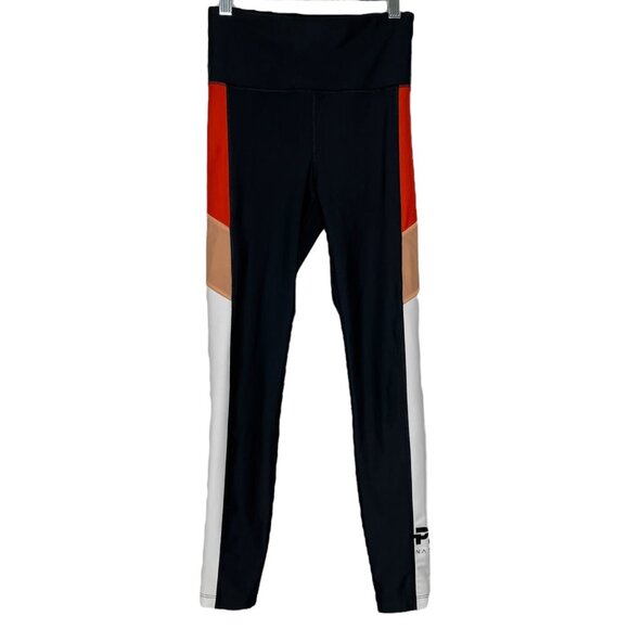 PE Nation Leggings Fits XS First Limit Compression Tight 7/8 Length Colorblock - Picture 1 of 4
